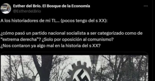 Una senadora del PP se pregunta si la historia “nos contó algo mal” al explicar que los nazis eran “de extrema derecha”