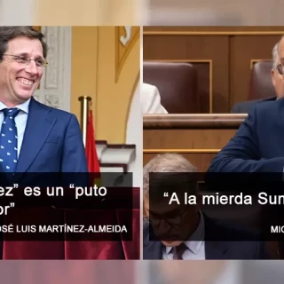 Del "puto perdedor" de Almeida al "a la mierda Sumar" de Tellado: la elegancia del PP que ni está ni se la espera