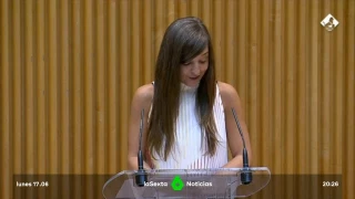 El emotivo discurso de la enfermera Ruth Conde en el Congreso: "He vivido y he sentido Gaza; sé a qué huele el dolor y la muerte"