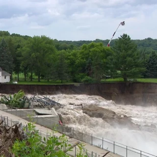 Historia de la presa Rapidan de EEUU que está a punto de colapsar (eng)