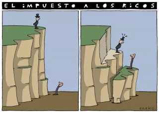 Los ricos cada vez pagan menos impuestos