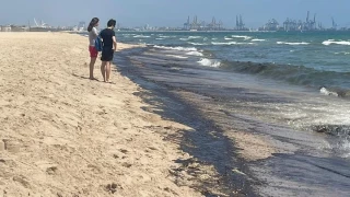 Un vertido de fuel alcanza las playas del Saler y l'Arbre del Gos y obliga a cerrarlas al baño