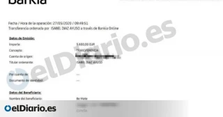 Ayuso desvela la factura del pago del apartamento de Sarasola