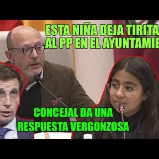 Lección de una niña a Almeida y su concejal con horrible "y tú más"