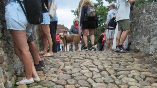 Barrabasada en Cangas de Onís: arrancan piedras del puente "romano" y las tiran al río Sella