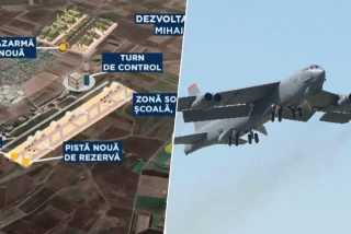 La OTAN está levantando su mayor base aérea en Europa. Su ubicación es clave, está al este de Rumanía, y hace frontera con Ucrania