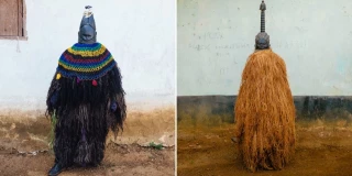 Raras fotos de los demonios bailarines de Liberia