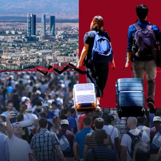 El turismo arrasa con la vida vecinal en Madrid: Malasaña, Letras y Palos de la Frontera en pie de guerra