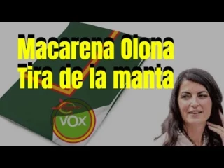 Macarena Olona tira de la manta