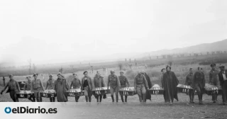 Exhumados 'por Dios y por España': los cuerpos que sí fueron recuperados y homenajeados tras la Guerra Civil