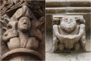 Vulvas explícitas, orgías linajudas, falos erectos y posturas prohibidas: festín de sexo en la iglesia más erótica del románico