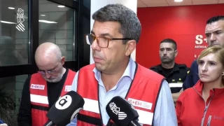 Mazón pide crear cinco grupos de trabajo con ministros para gestionar la crisis