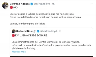 Cuidado con los contenidos que afirman que 700 tickets del aparcamiento de Bonaire no se han usado para salir