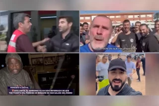 Alvise, Negre, Ndongo, Desokupa, Revuelta… la excursión de ultras a València que se aprovecha de la tragedia para atacar al Gobierno