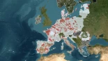 Mapa interactivo del desastre de los acuiferos en Europa