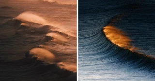 Elegancia en simplicidad: Jon Sánchez capta la serenidad del océano a través de una fotografía minimalista