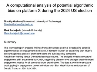 Musk modificó el algoritmo de X a mediados de julio de 2024 para amplificar sistemáticamente el impacto de las cuentas afines a Donald Trump