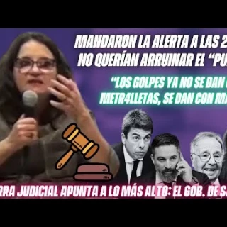 Brillante. Mónica Oltra sobre Mazón "El Desaparecido", la dana, el lawfare y el fascismo