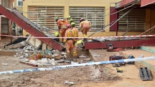 Fallece un hombre tras el derrumbe de un colegio de Massanassa afectado por la DANA