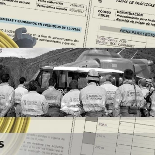 La Generalitat mandó a sus bomberos a medir el caudal del barranco de Poyo el día de la DANA pese a decir que no tenía información