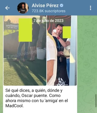 La AEPD multa a Alvise Pérez por publicar una foto de una hija de Óscar Puente cuando era menor: la joven emprenderá acciones judiciales