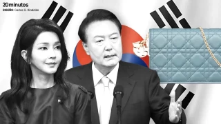 Un bolso de lujo regalado a la primera dama de Corea del Sur, el epicentro del terremoto que ha dejado al país al borde del abismo