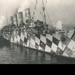 ¿Una deslumbrante maniobra engañosa? Los investigadores sugieren que el camuflaje deslumbrante de la Primera Guerra Mundial no se comprendió tan bien como se podría haber entendido (eng)