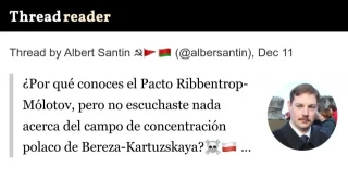 ¿Por qué conoces el Pacto Ribbentrop-Mólotov, pero no escuchaste nada acerca del campo de concentración polaco de Bereza-Kartuzskaya?