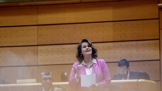 La aplaudida réplica de Carla Antonelli a un senador del PP: "Que sea usted gay no le da patente de corso para su transfobia"