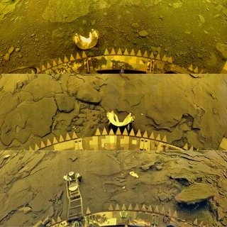 Captadas por Venera 13 en 1982: Las únicas fotos que la humanidad tiene de la superficie de Venus (ENG)