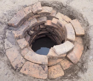 Un pozo romano con nueces, avellanas, y semillas de uva, encontrado en Bassa Friulana en el noreste de Italia