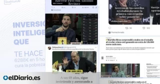 La CNMV expedienta a X por permitir los anuncios trampa con la imagen de David Broncano y Antonio Resines