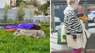 La joven indigente que dormía en la calle da a luz en un hospital de Málaga
