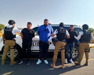 Detienen a 3 sujetos fuertemente armados en El Nabo