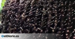 Brazos en alto y saludos fascistas en Roma en el aniversario de la muerte de tres militantes seguidores de Mussolini
