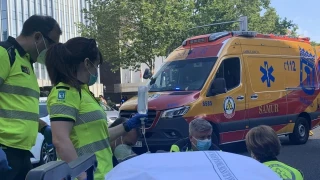 Muere una niña de tres años atropellada en un paso de peatones en Madrid