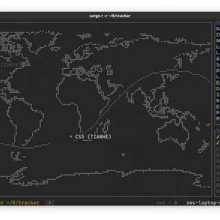 Tracker: un rastreador de satélites en tiempo real para tu terminal