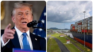 Trump dice que EE. UU. le dio el Canal de Panamá a los panameños y no a los chinos que hoy lo operan. Promete que retomará su control