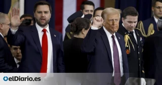 Las mentiras y medias verdades de Trump en su primer discurso como presidente de EEUU