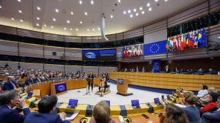 Un eurodiputado interrumpe el minuto de silencio por el Holocausto al grito de "oremos por las víctimas del genocidio judío en Gaza"