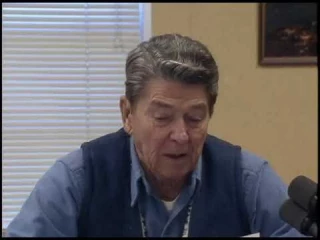 Ronald Reagan advierte contra las guerras comerciales, como si hablara directamente a Donald Trump