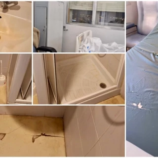 Así está el Hospital La Paz de Madrid: imágenes de habitaciones destrozadas y denuncias de enfermos de cáncer que hacen cola para ducharse