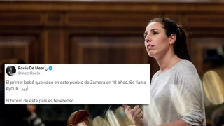 Recuerdan a una diputada de Vox su apellido tras su comentario racista por el primer nacimiento en un pueblo de Zamora en 18 años: "De Meer es de Cuenca"
