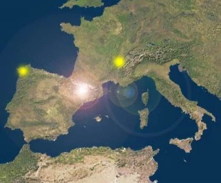 Rutas románicas por el alto Aragón [Mapa interactivo]