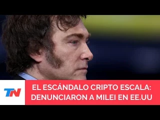 Denunciaron a Javier Milei ante el departamento de justicia de EE.UU