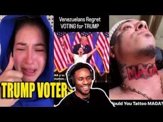 ¡Votantes latinos rompen en llanto tras las deportaciones masivas de Trump! [Eng]