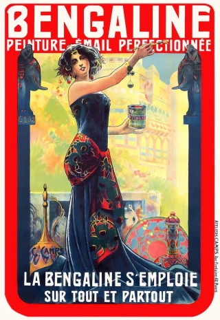 Carteles antiguos ilustrados por Gaspar Camps i Junyent en la década de 1900 [ENG]