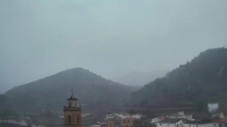 Alerta roja por lluvias en Castellón y naranja en el interior y litoral de Valencia y Alicante
