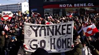 Cientos de personas se manifiestan en Groenlandia contra las intenciones de Trump de anexionarlo a EEUU