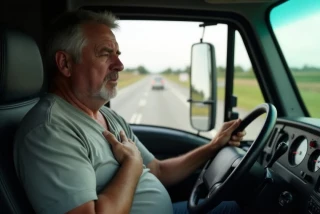 Le hicieron conducir 500 km en camión tras un infarto, y al llegar a España la empresa le despidió. El juez falla en su favor